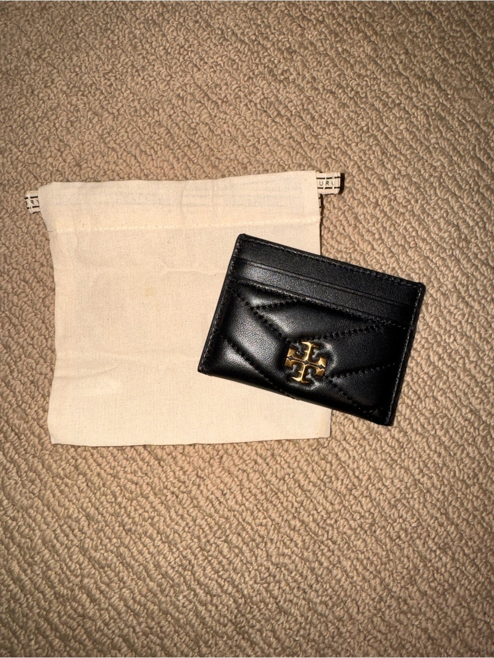 Tory Burch Kira Chevron Card Case